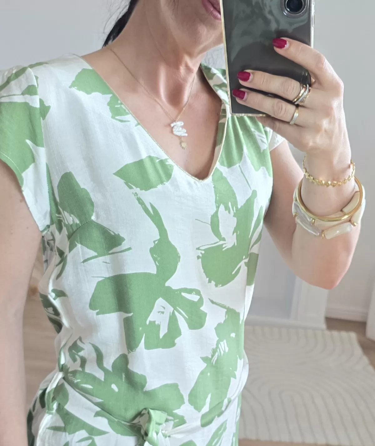 La boutique de Lilie Robes>ROBE FARAH Vert