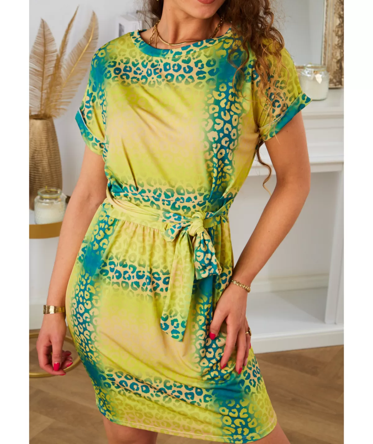 La boutique de Lilie Robes>ROBE FATIMA Jaune