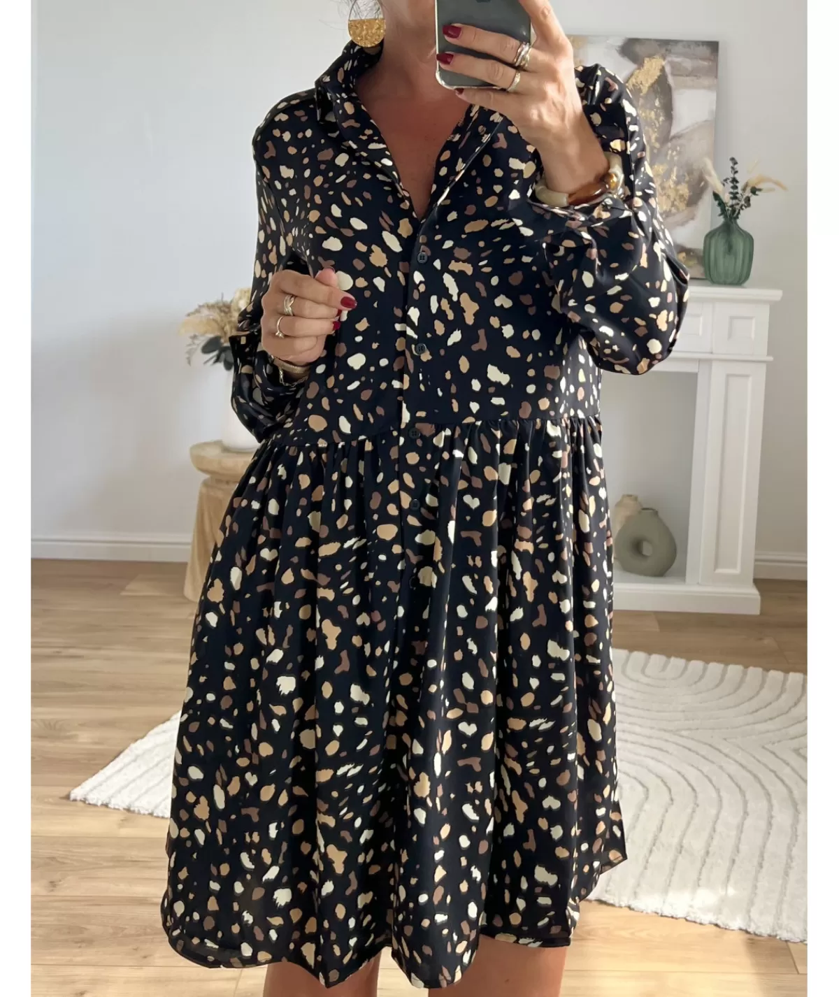 La boutique de Lilie Robes>ROBE FAUSTINE Noir