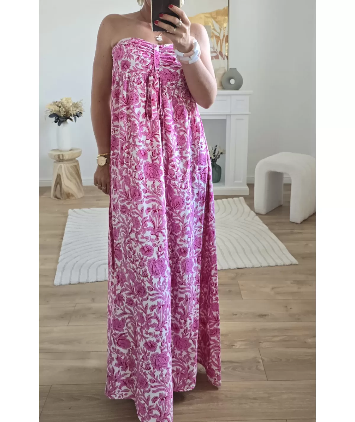 La boutique de Lilie Robes>ROBE FLORENCE Rose