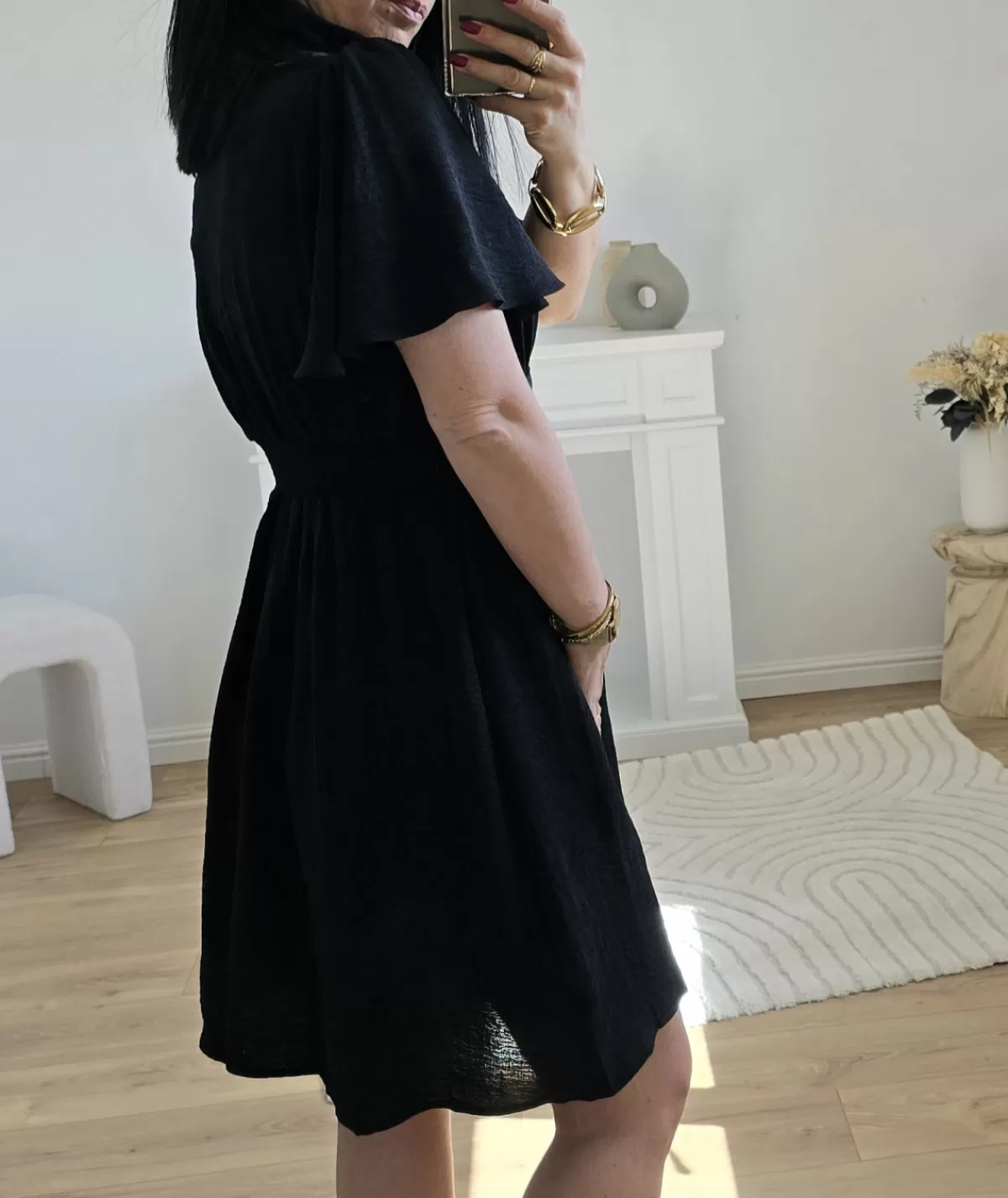 La boutique de Lilie Robes>ROBE FLORENTINA Noir