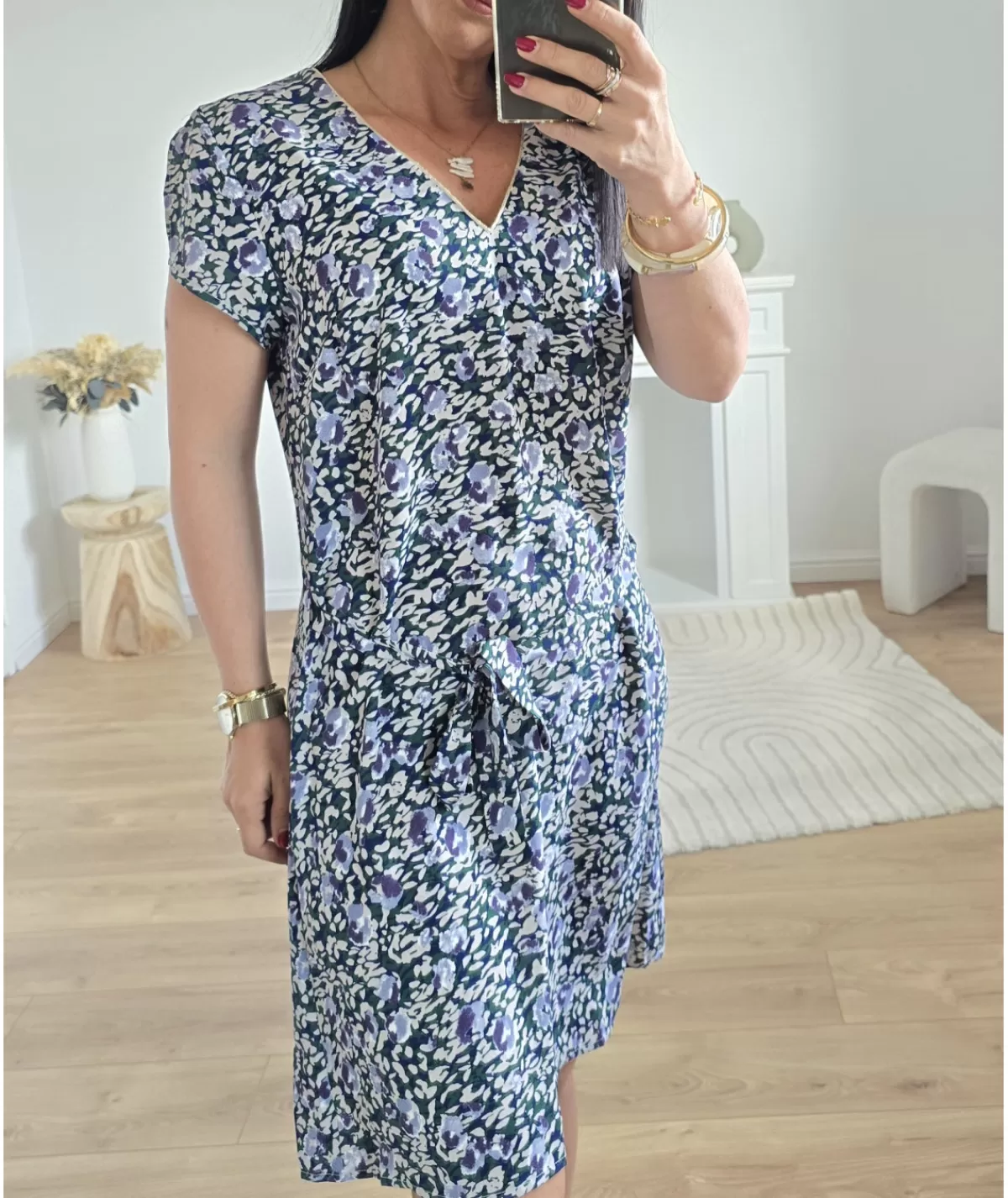 La boutique de Lilie Robes>ROBE FLORETTE Vert