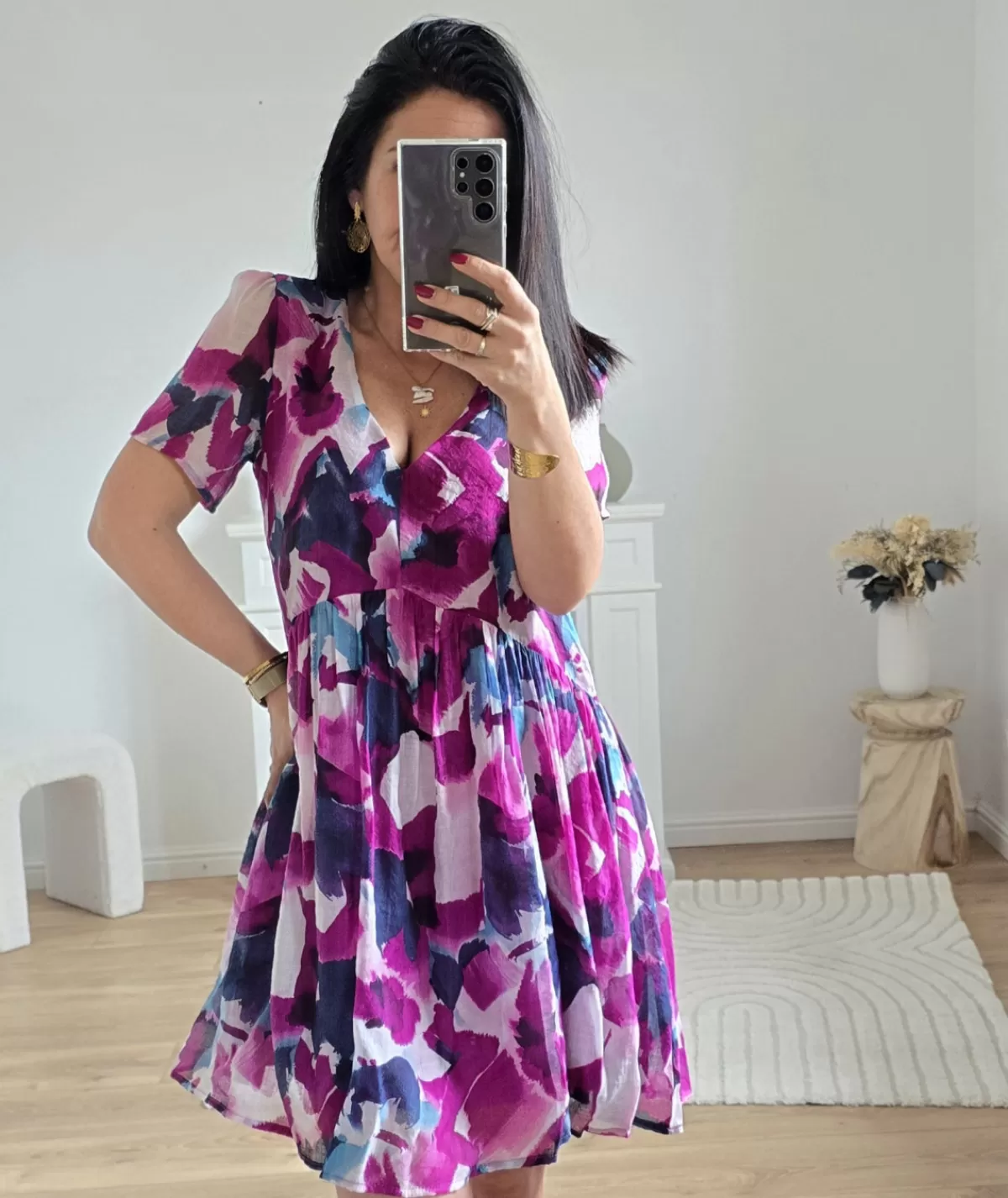 La boutique de Lilie Robes>ROBE GAELLA Violet