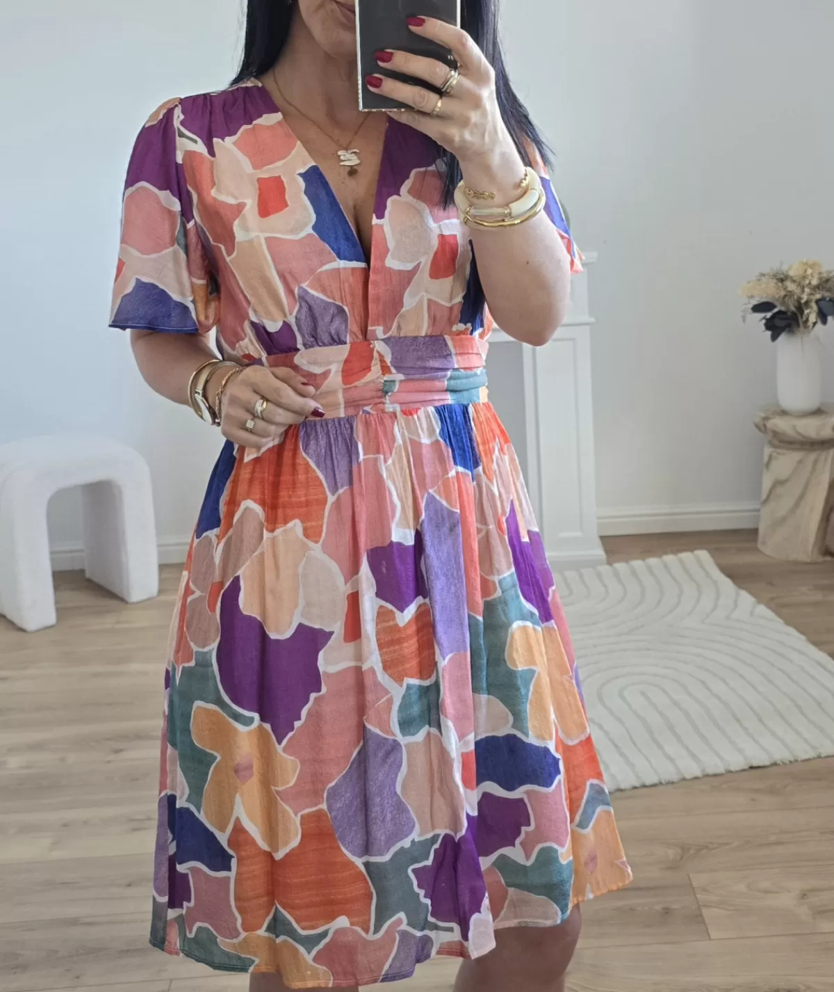 La boutique de Lilie Robes>ROBE GAZALIA Orange