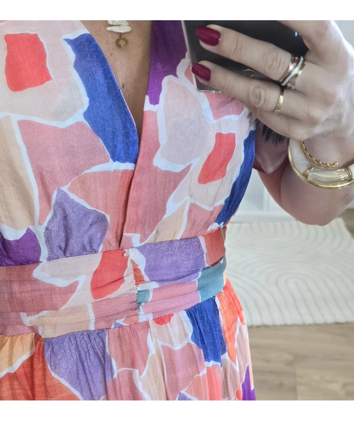 La boutique de Lilie Robes>ROBE GAZALIA Orange