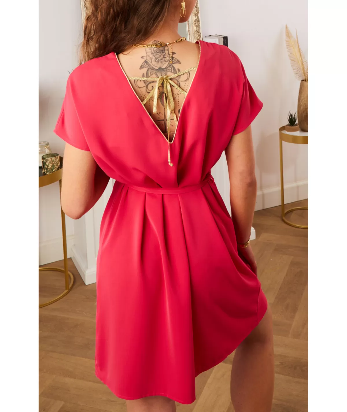 La boutique de Lilie Robes>ROBE GLORIA Fushia