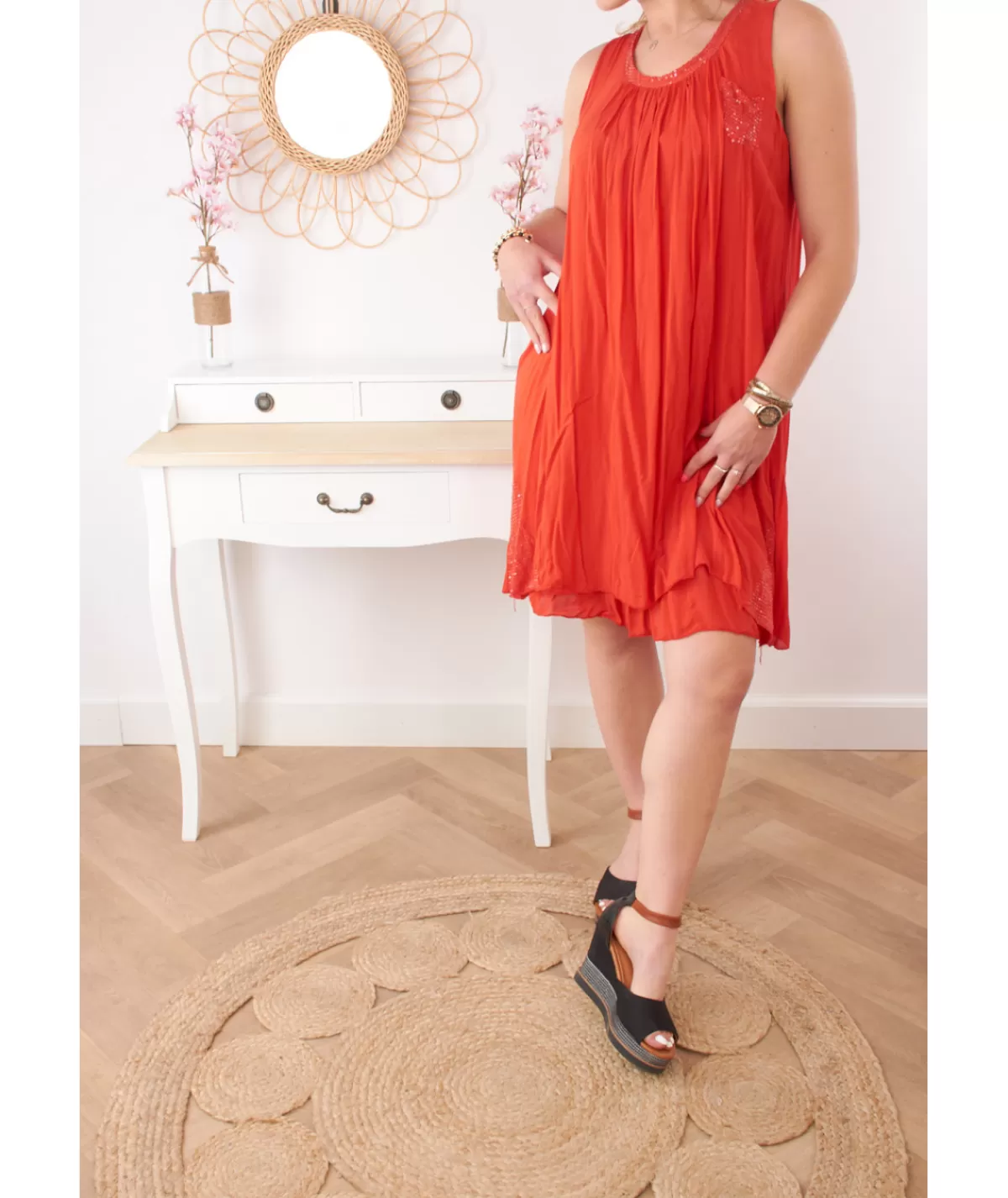 La boutique de Lilie Robes>ROBE GLORIA 2 Rouge