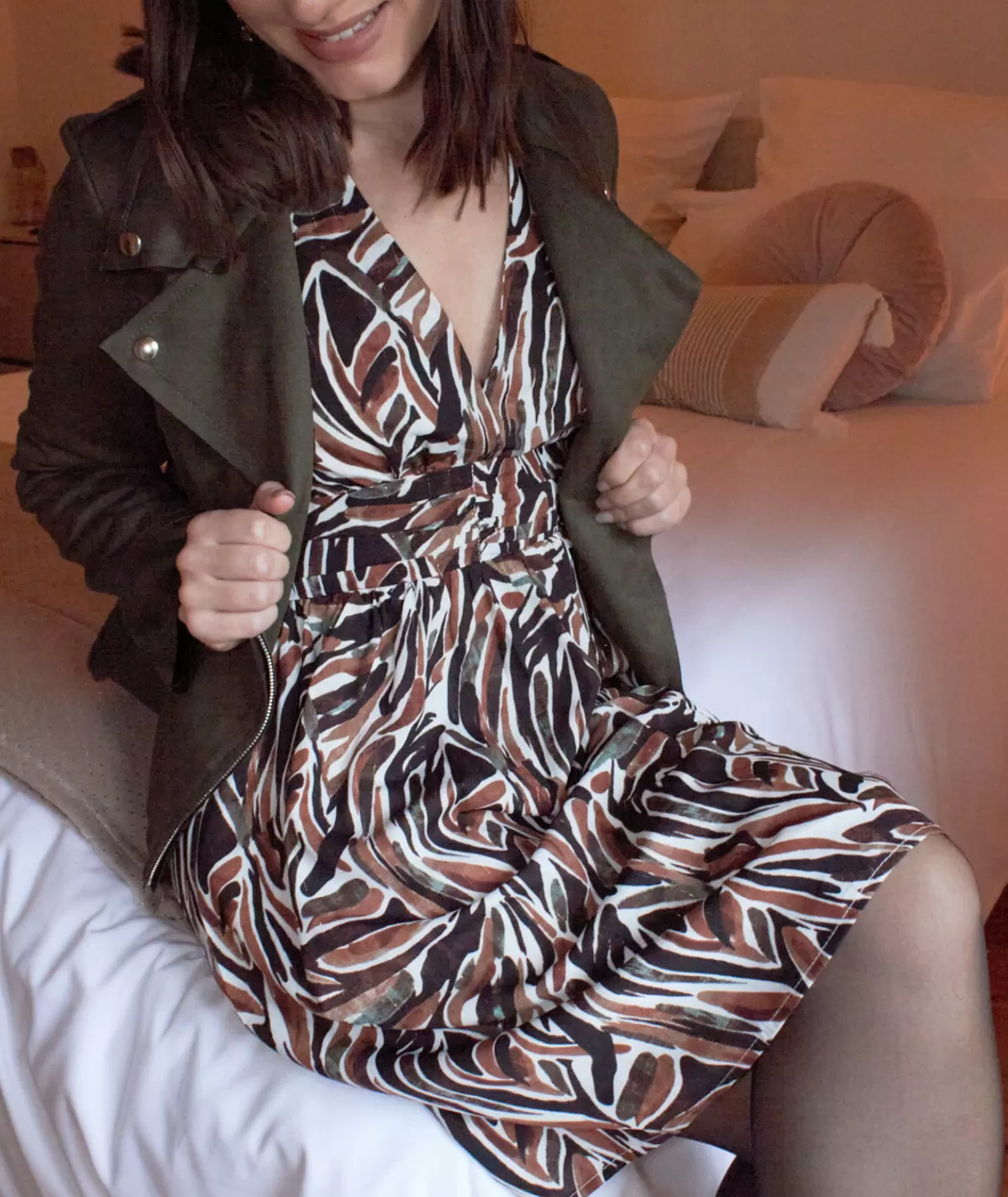 La boutique de Lilie Robes>ROBE GWENOLA Marron/brun