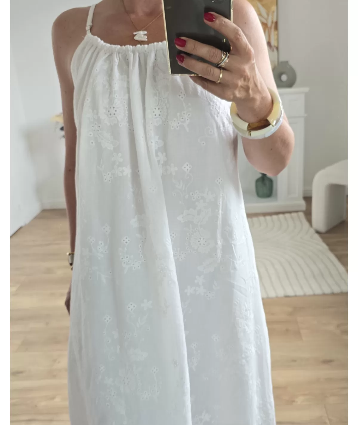 La boutique de Lilie Robes>ROBE ISIA Blanc
