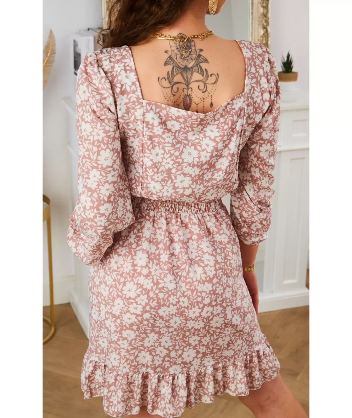 La boutique de Lilie Robes>ROBE JAFFRA Taupe