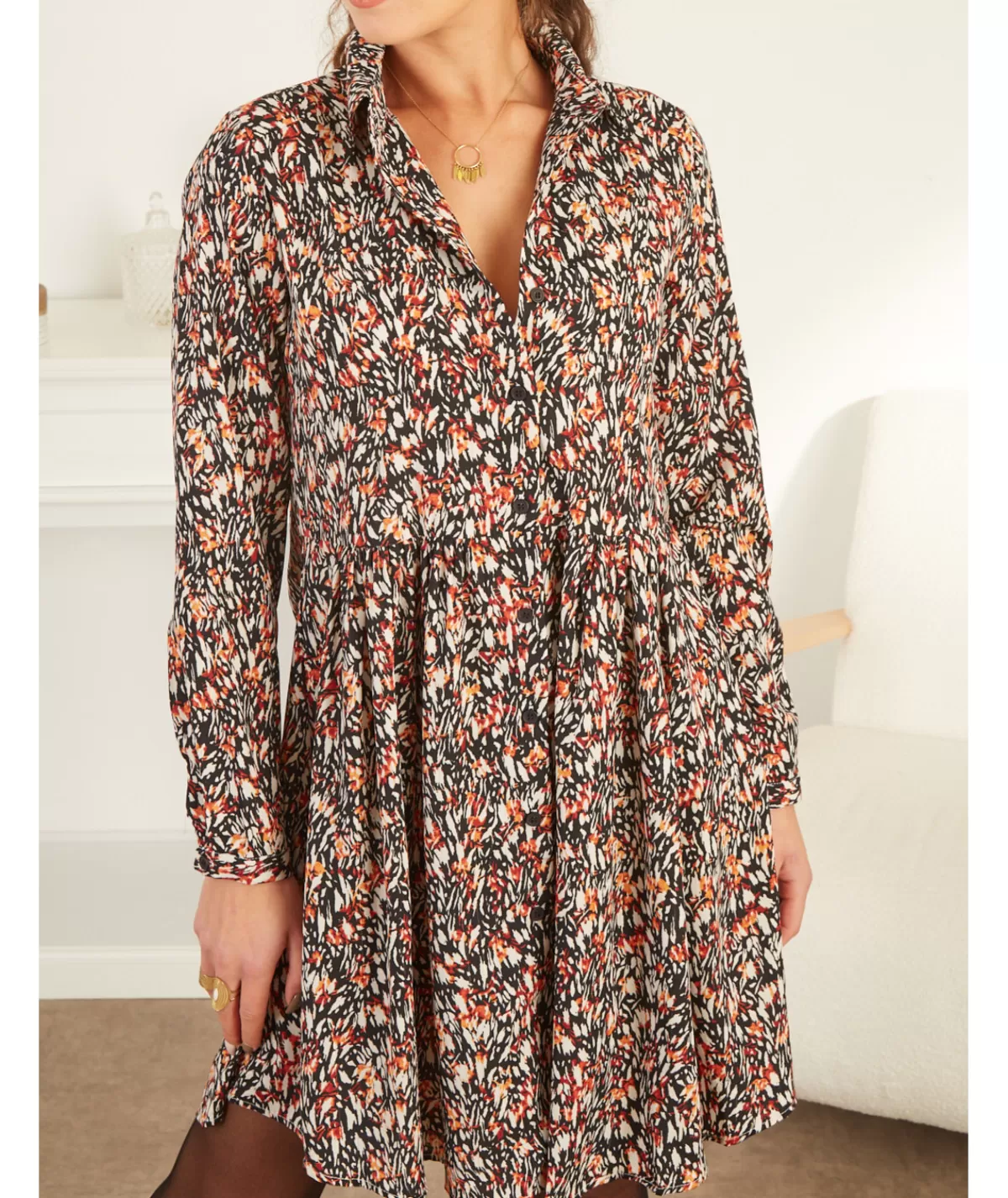 La boutique de Lilie Robes>ROBE JANNY Noir