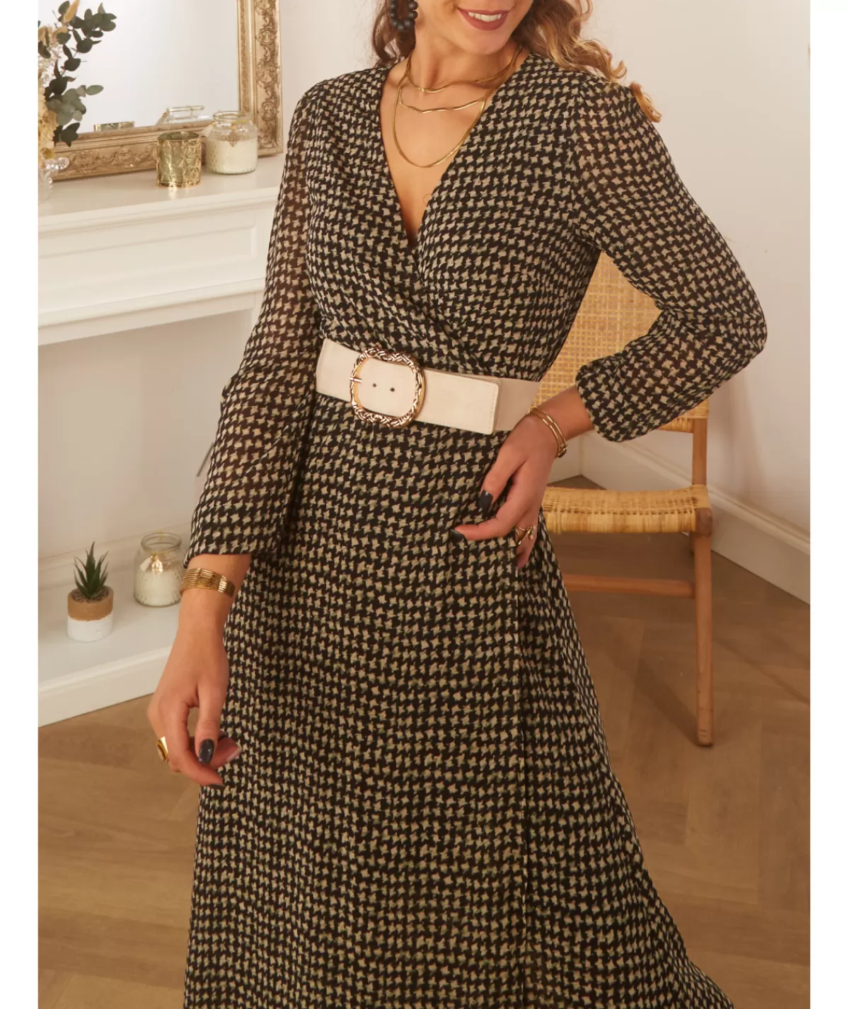 La boutique de Lilie Robes>ROBE JASMINA LONGUE Noir