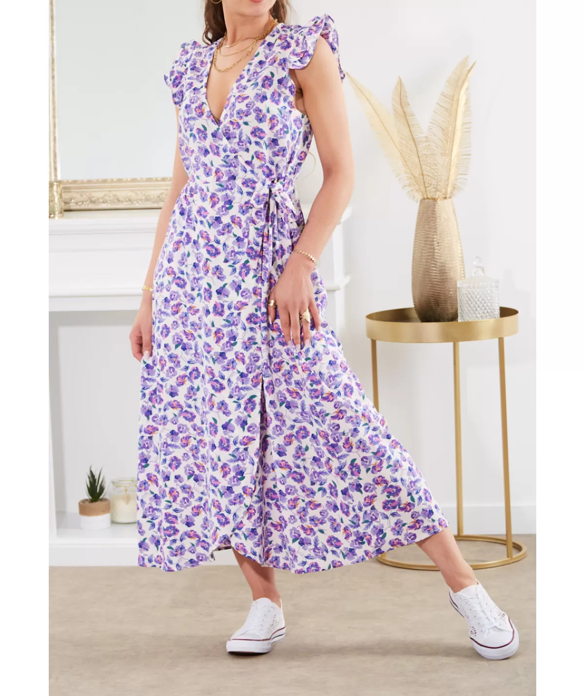 La boutique de Lilie Robes>ROBE JENNIFER Violet