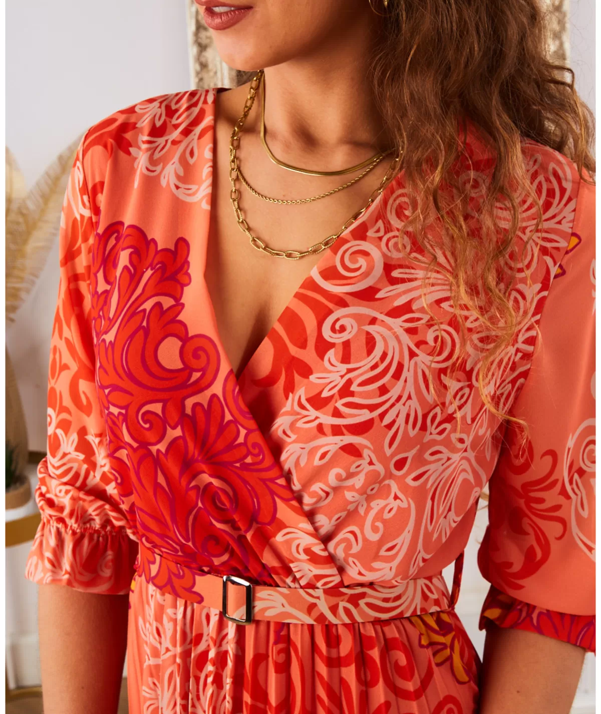 La boutique de Lilie Robes>ROBE JEREMIA Orange