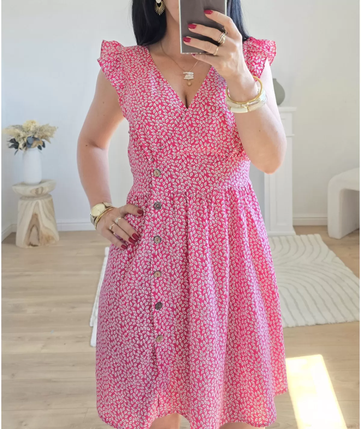 La boutique de Lilie Robes>ROBE JORDANA Fushia