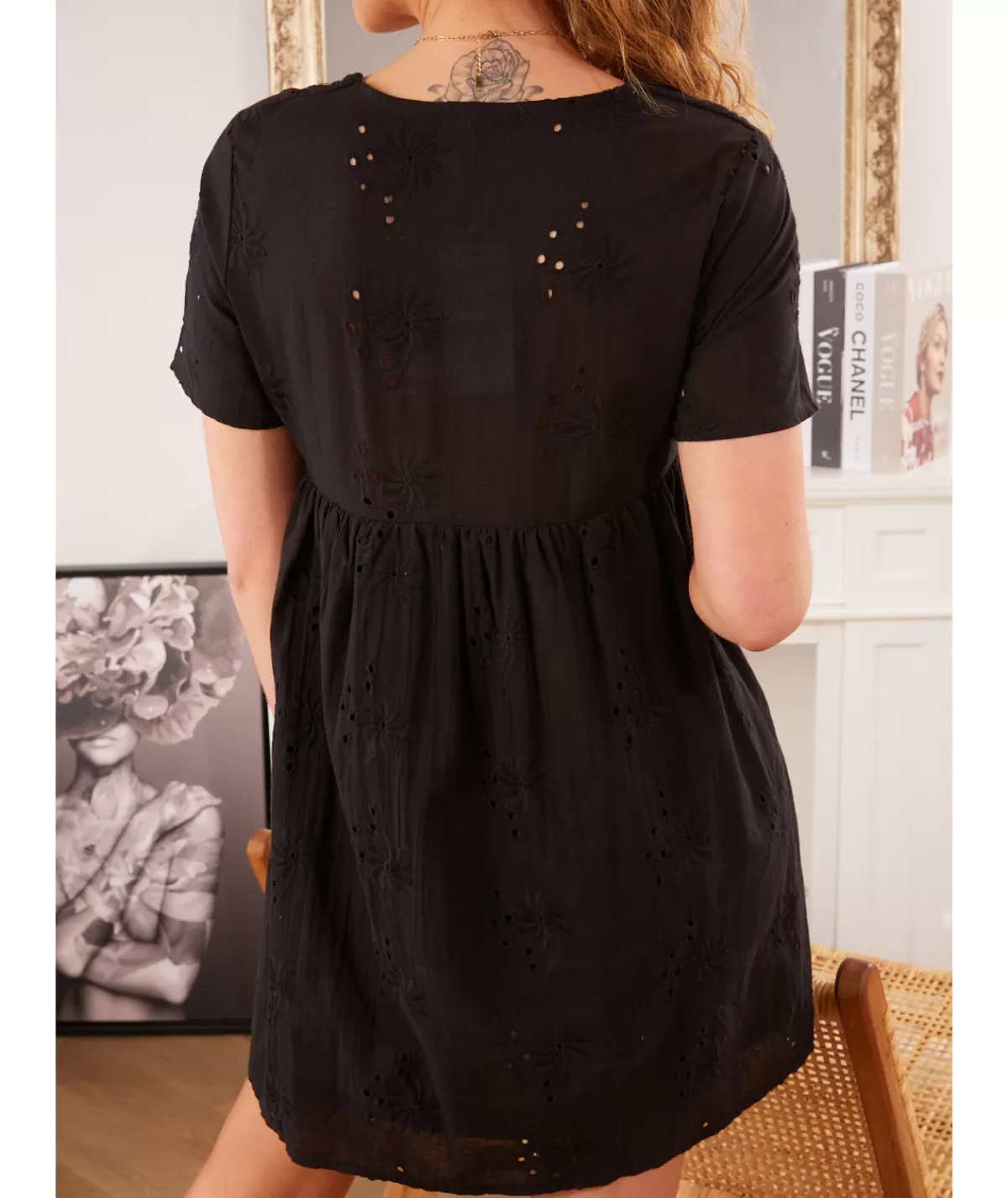 La boutique de Lilie Robes>ROBE KAREN Noir