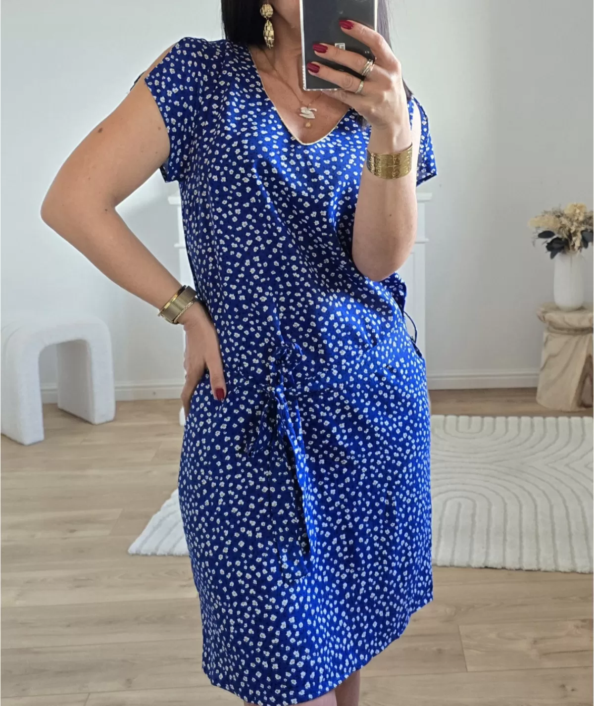 La boutique de Lilie Robes>ROBE KELLY Bleu