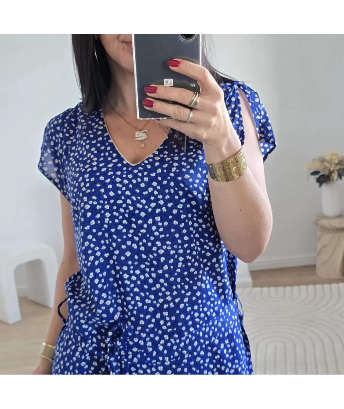 La boutique de Lilie Robes>ROBE KELLY Bleu