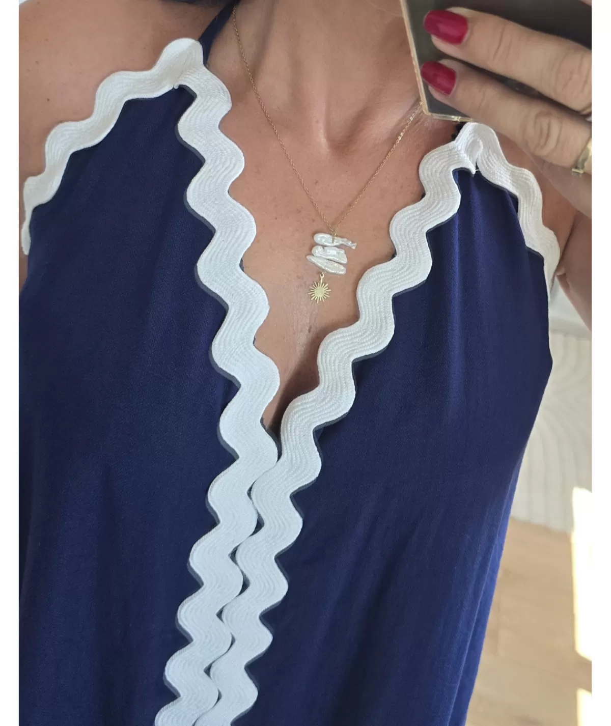 La boutique de Lilie Robes>ROBE LAETITIA Marine