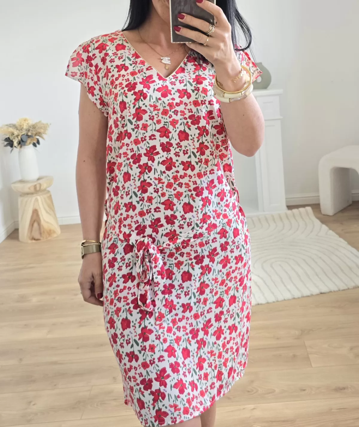 La boutique de Lilie Robes>ROBE LAURIANE Rouge