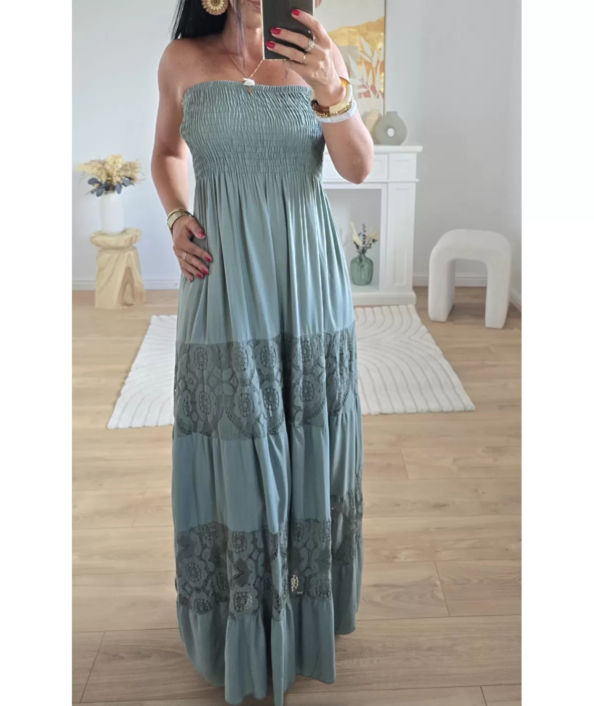 La boutique de Lilie Robes>ROBE LENY Kaki