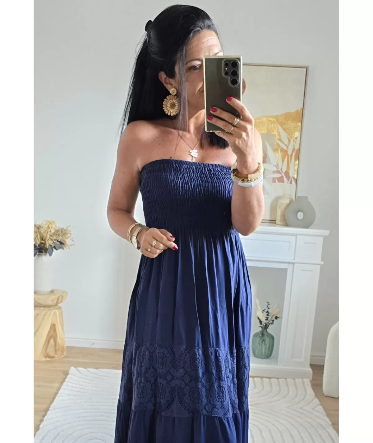 La boutique de Lilie Robes>ROBE LENY Marine