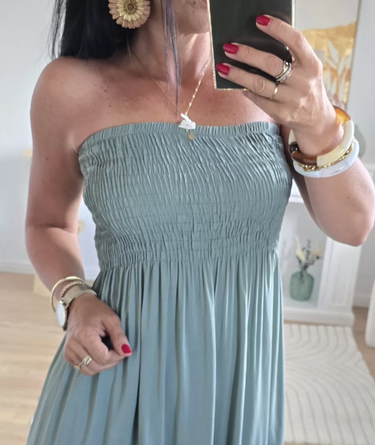 La boutique de Lilie Robes>ROBE LENY Kaki