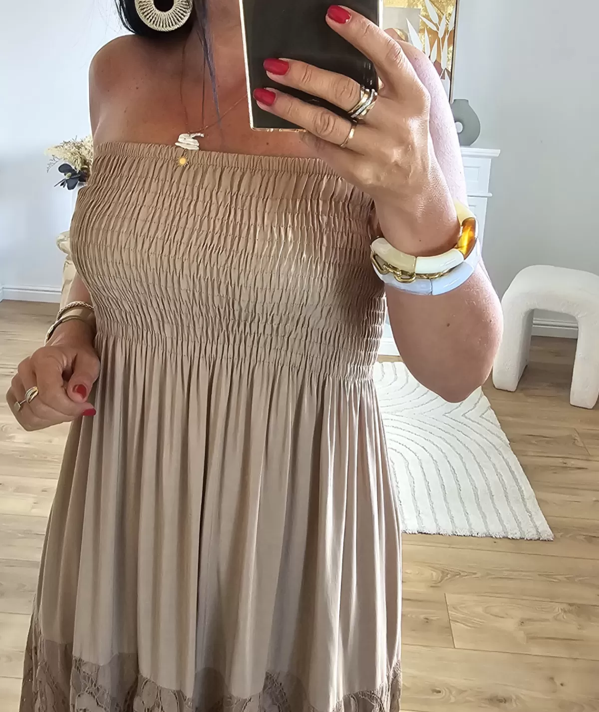 La boutique de Lilie Robes>ROBE LENY Taupe