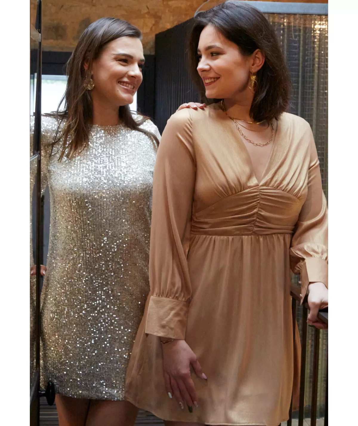 La boutique de Lilie Robes>ROBE LOANA Beige
