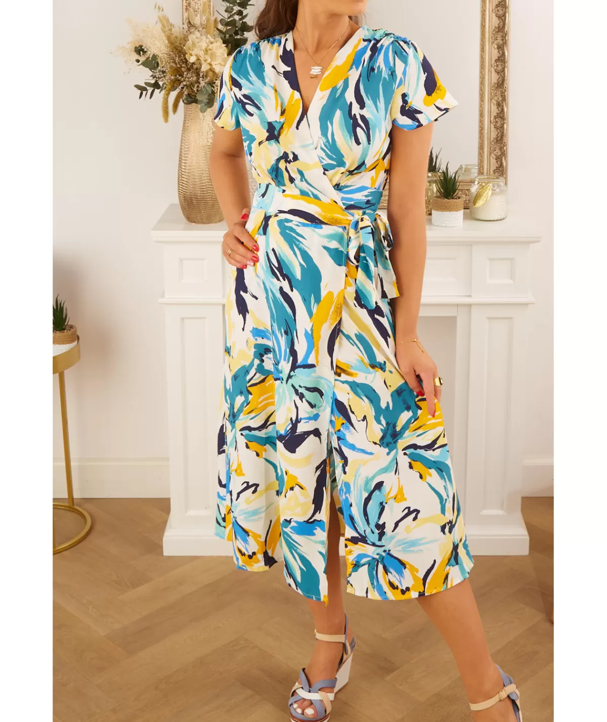La boutique de Lilie Robes>ROBE LOANA LONGUE Blanc