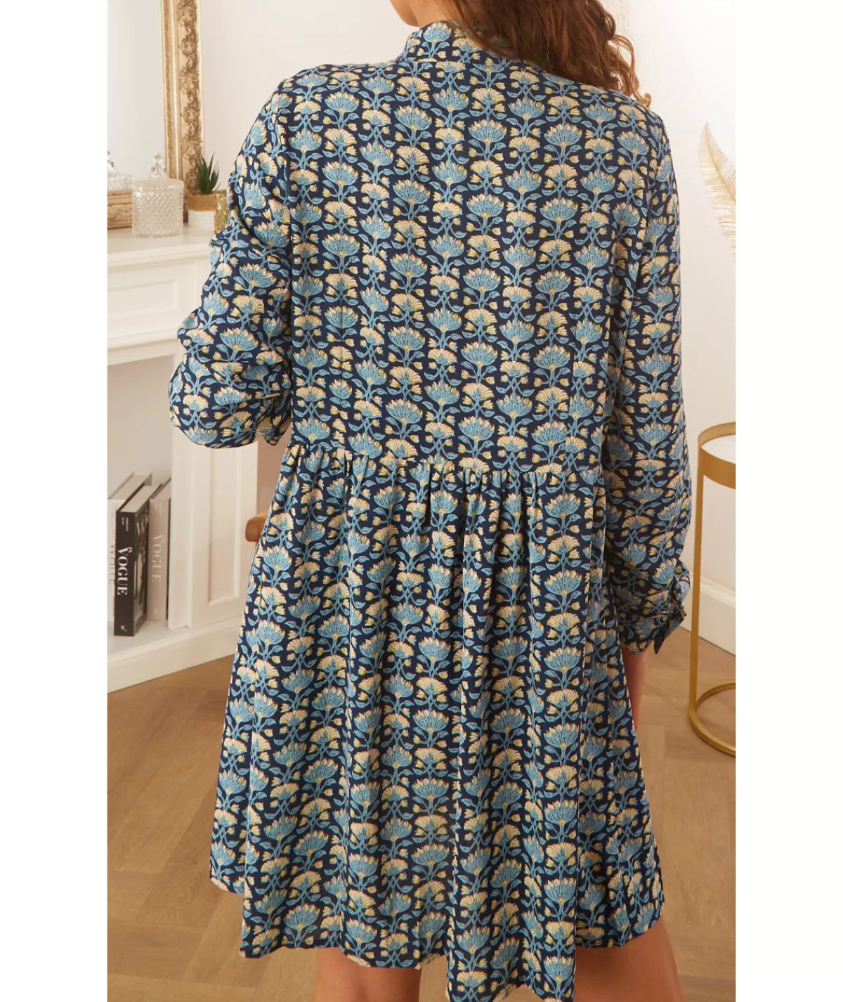 La boutique de Lilie Robes>ROBE LOLY Bleu