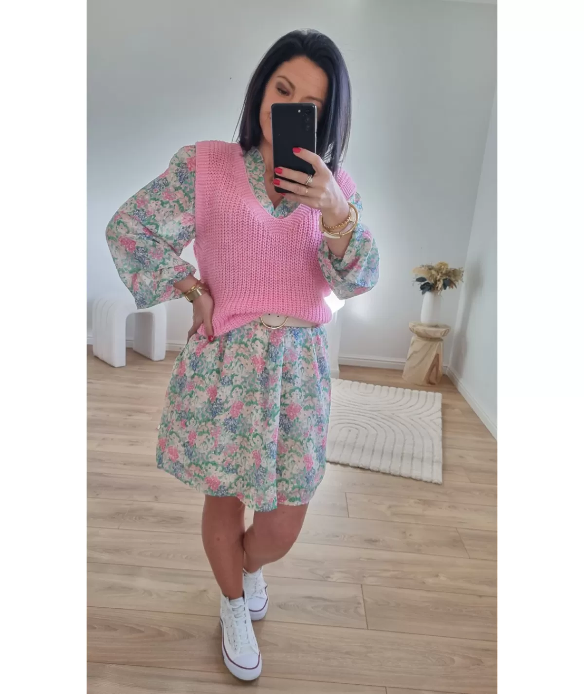 La boutique de Lilie Robes>ROBE LOUNA Vert