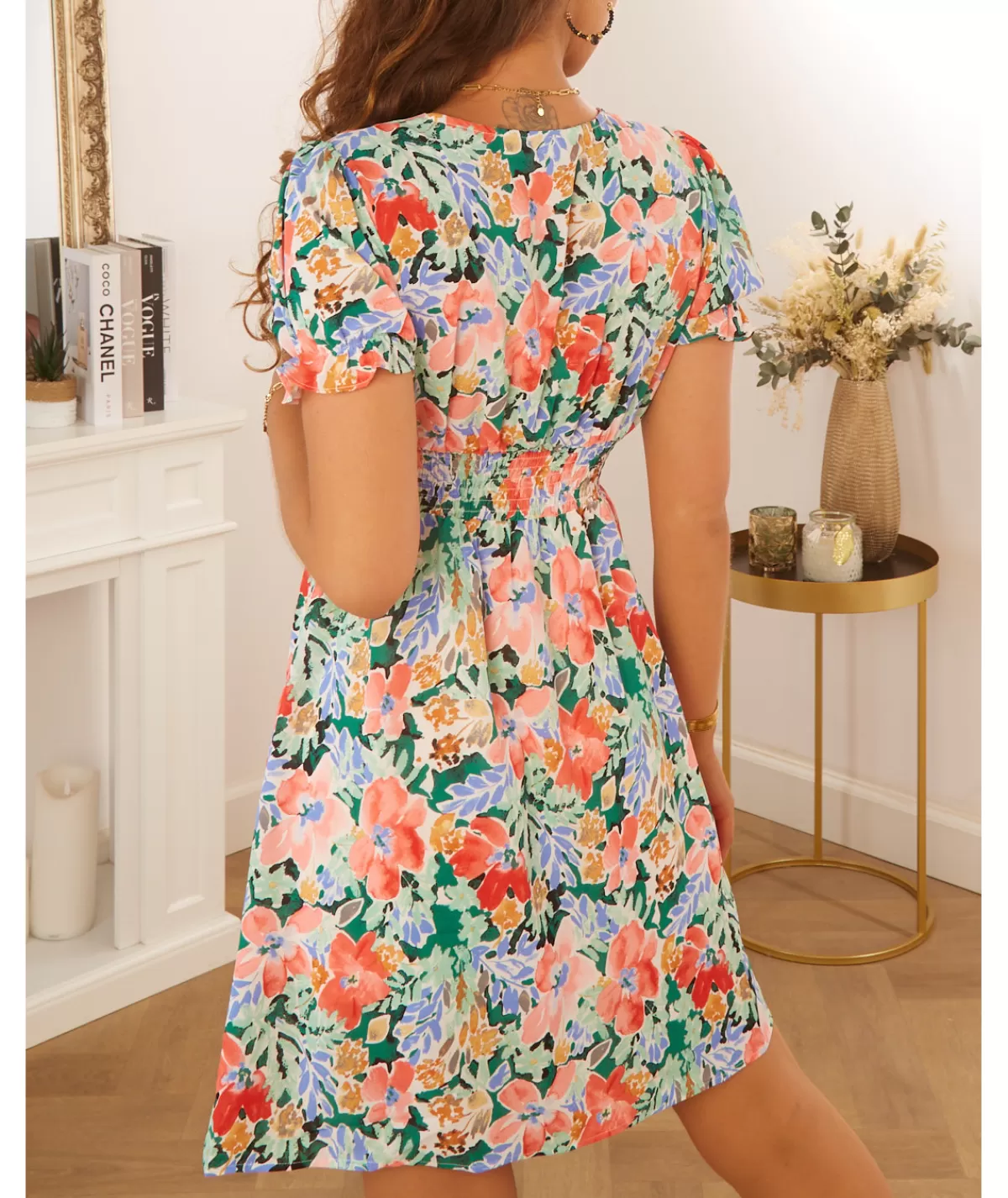 La boutique de Lilie Robes>ROBE LUCIANA Vert