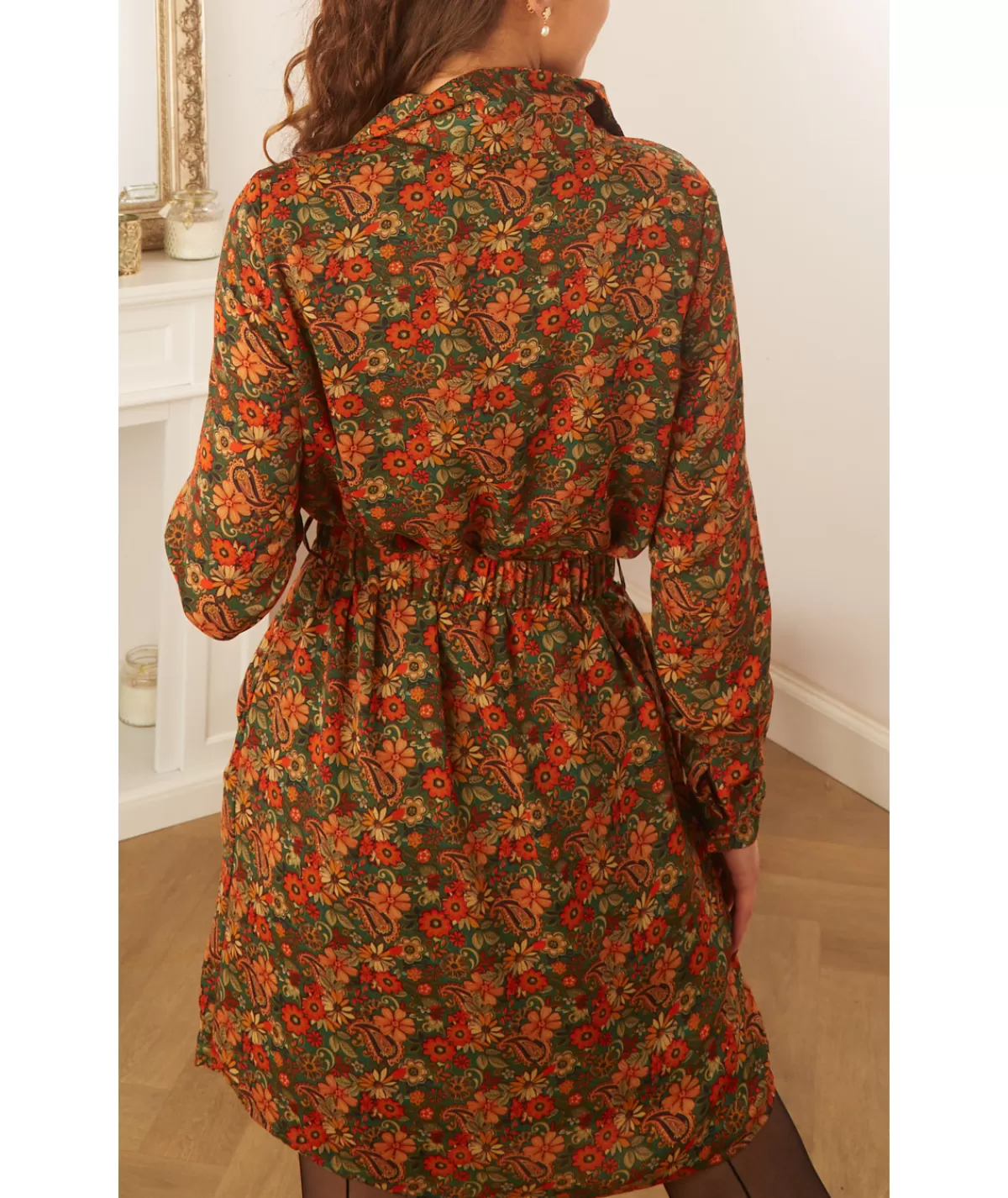 La boutique de Lilie Robes>ROBE LYDIE Vert