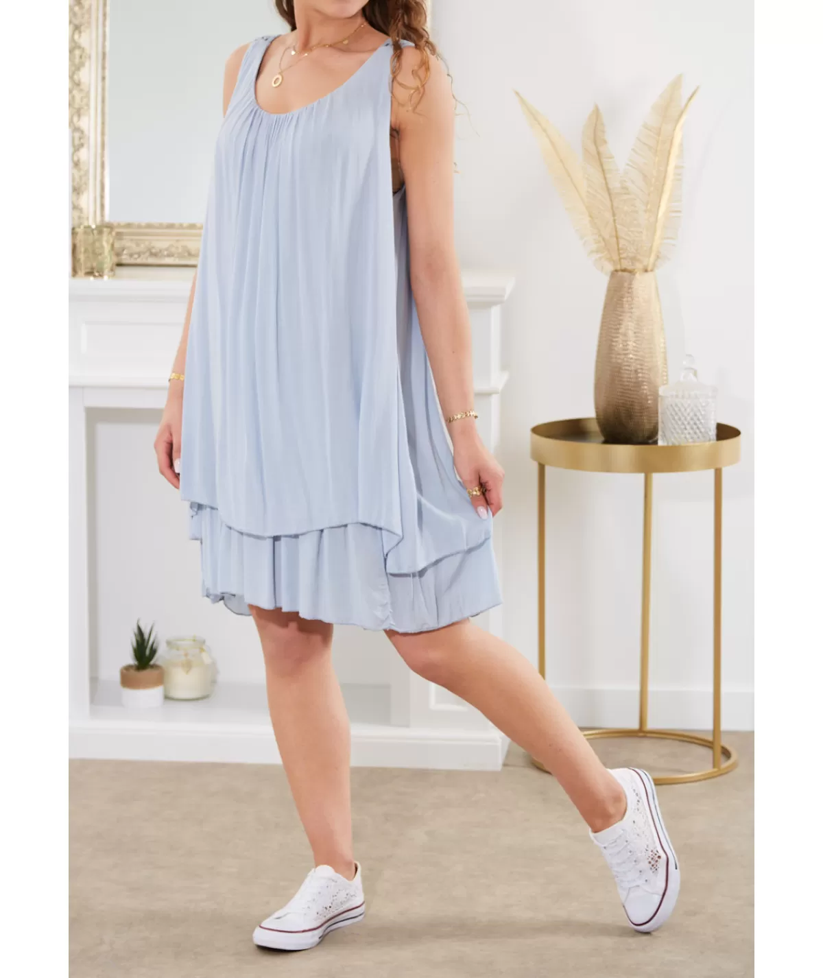 La boutique de Lilie Robes>ROBE MAGALIE Gris