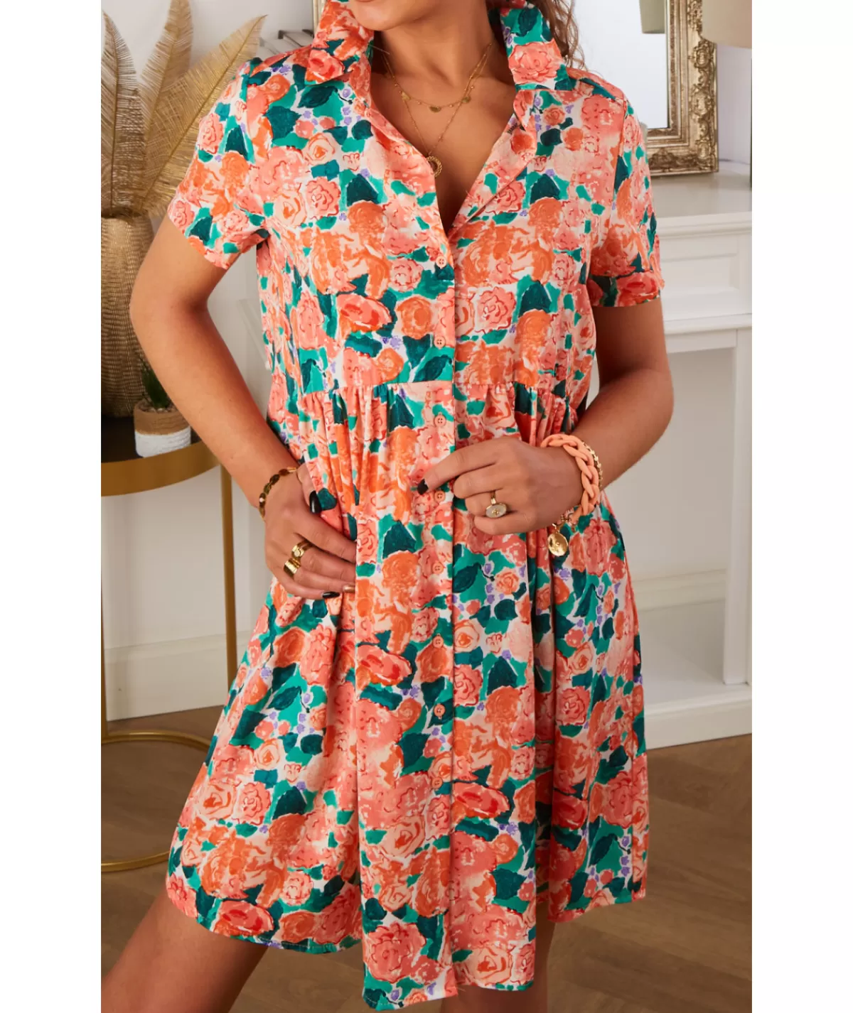 La boutique de Lilie Robes>ROBE MARIA Orange