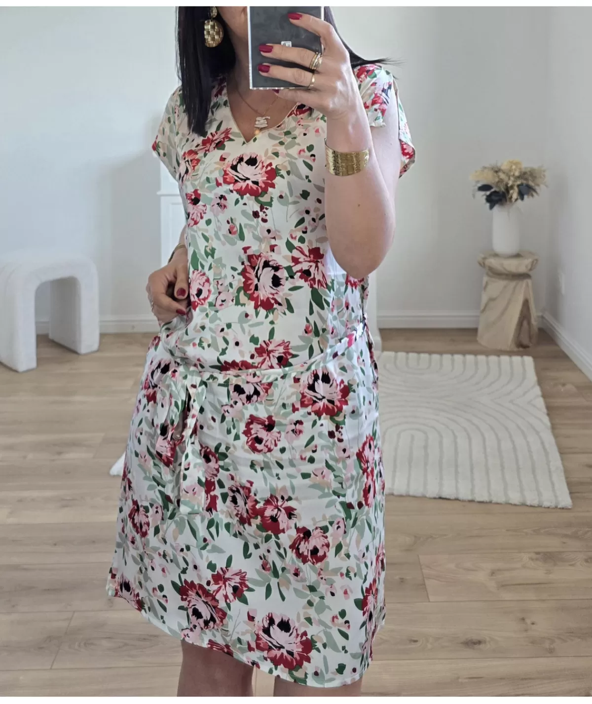 La boutique de Lilie Robes>ROBE MARJORIE Blanc