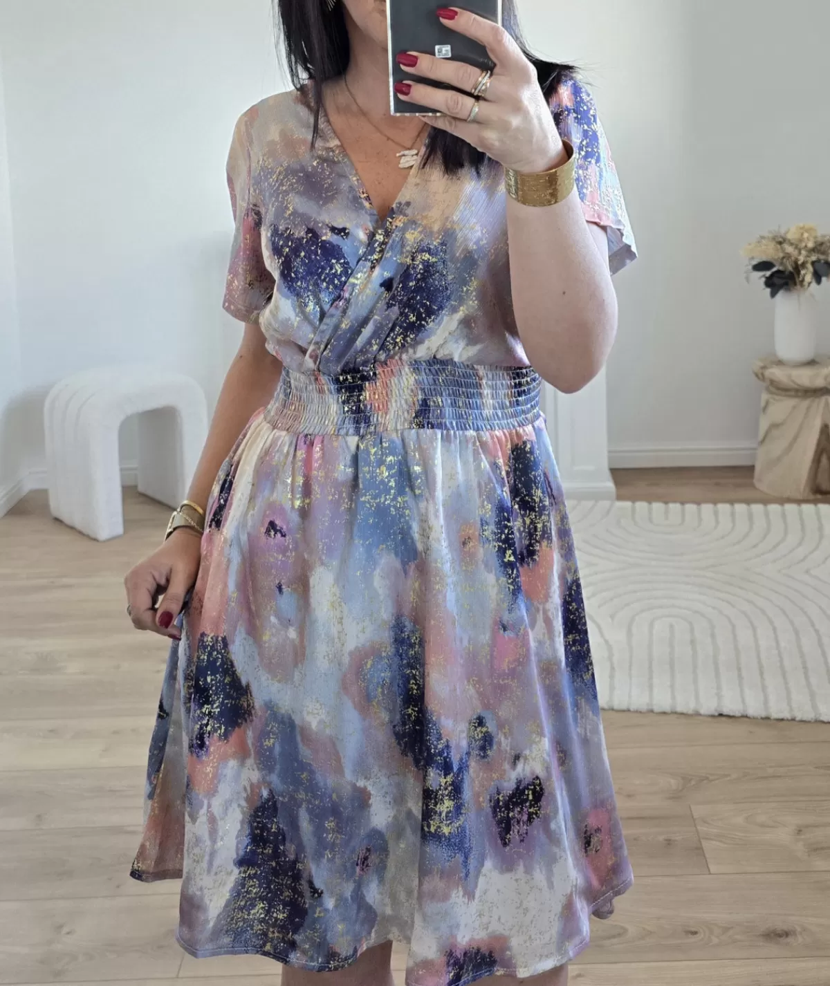 La boutique de Lilie Robes>ROBE MARYLOU Bleu