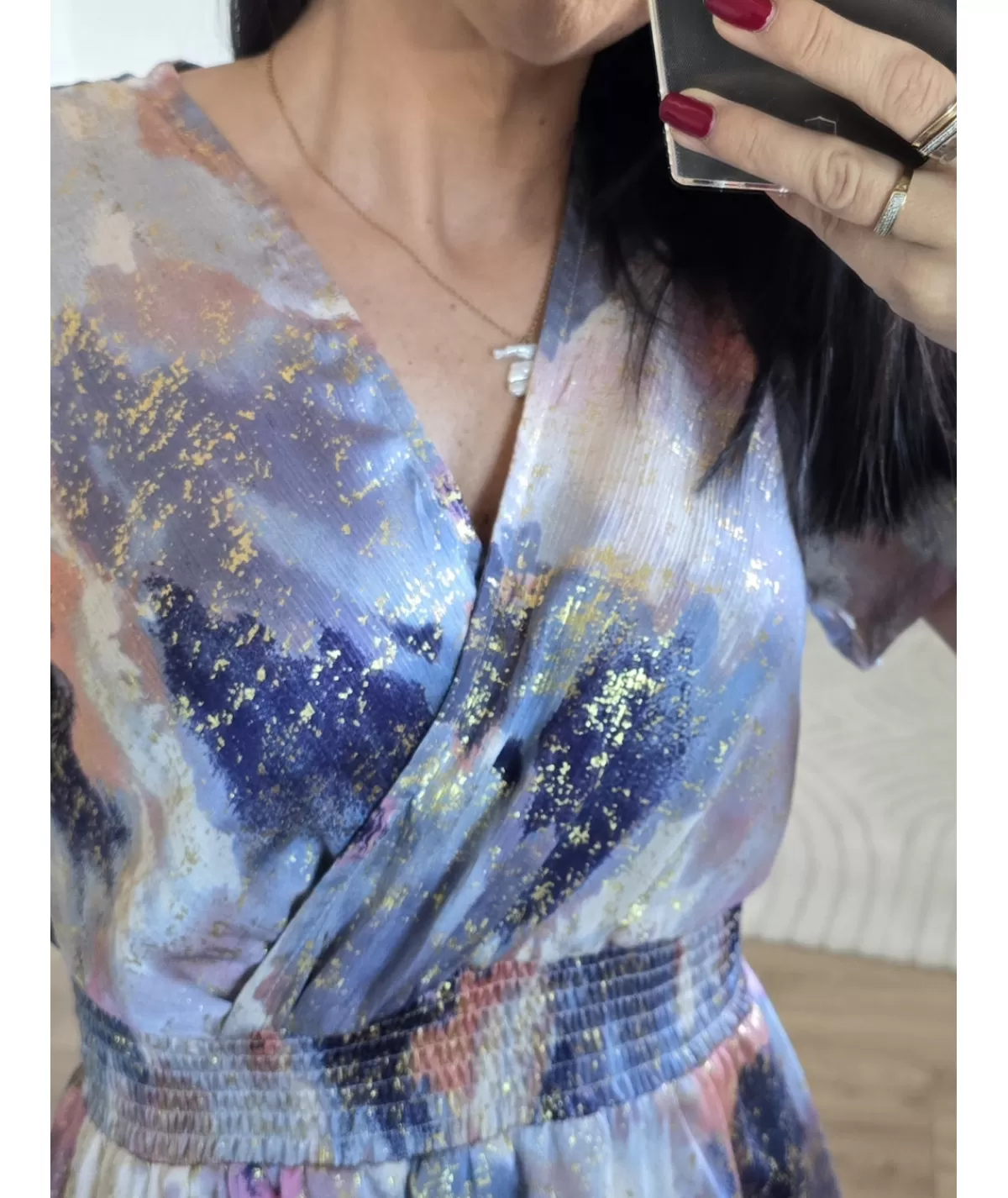 La boutique de Lilie Robes>ROBE MARYLOU Bleu