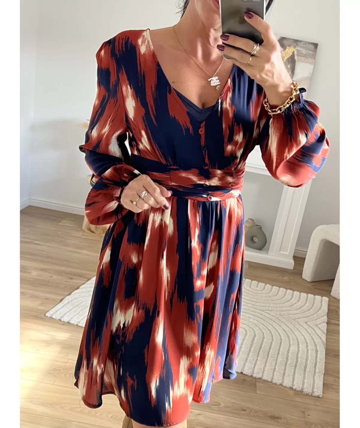 La boutique de Lilie Robes>ROBE MATHIS Marine