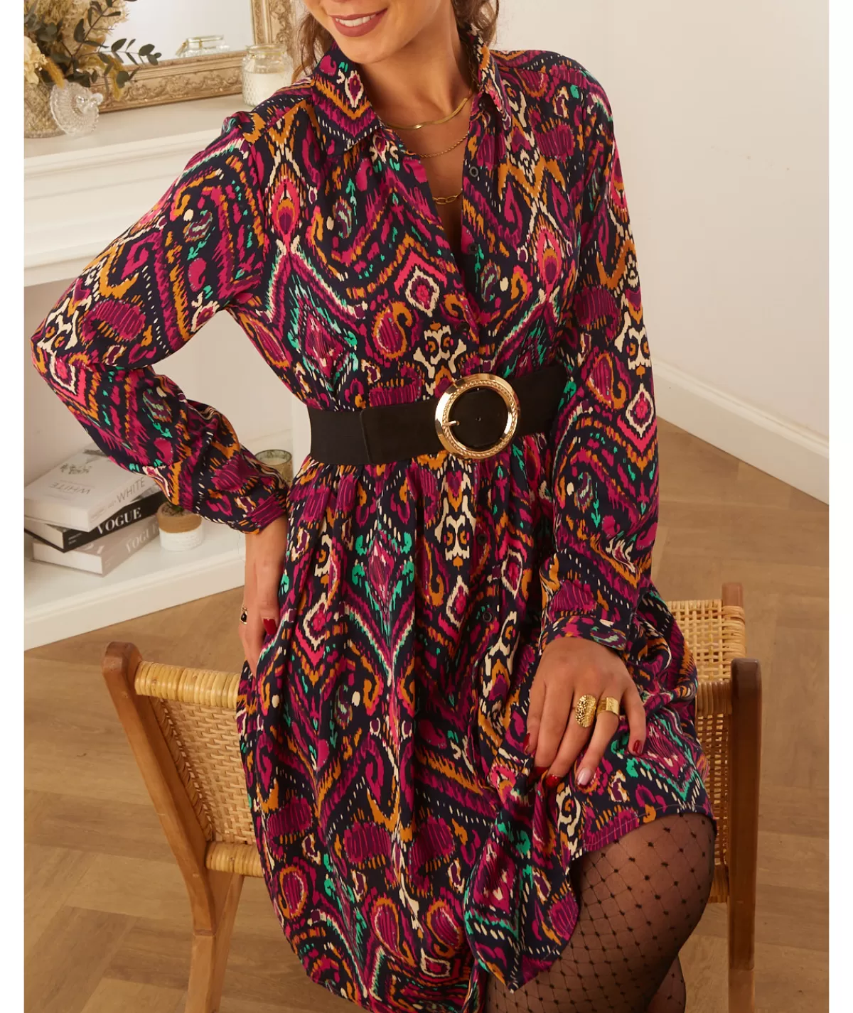 La boutique de Lilie Robes>ROBE MAYA Violet