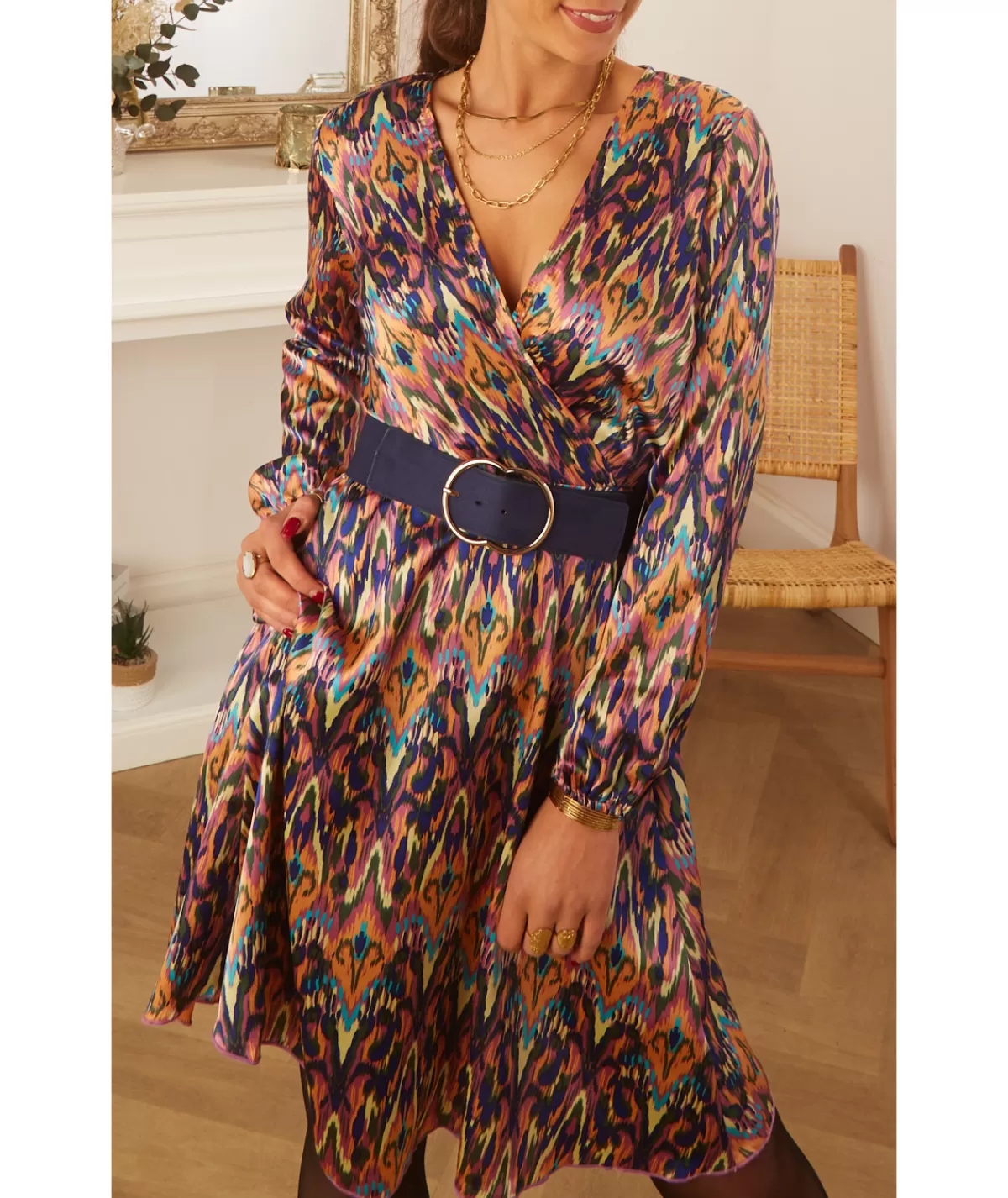 La boutique de Lilie Robes>ROBE MEITE Multicolore