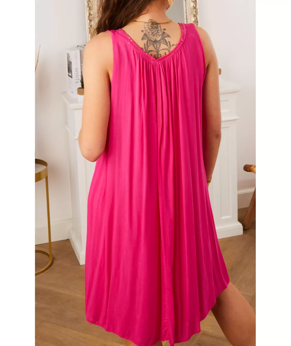 La boutique de Lilie Robes>ROBE MELANIE Fushia
