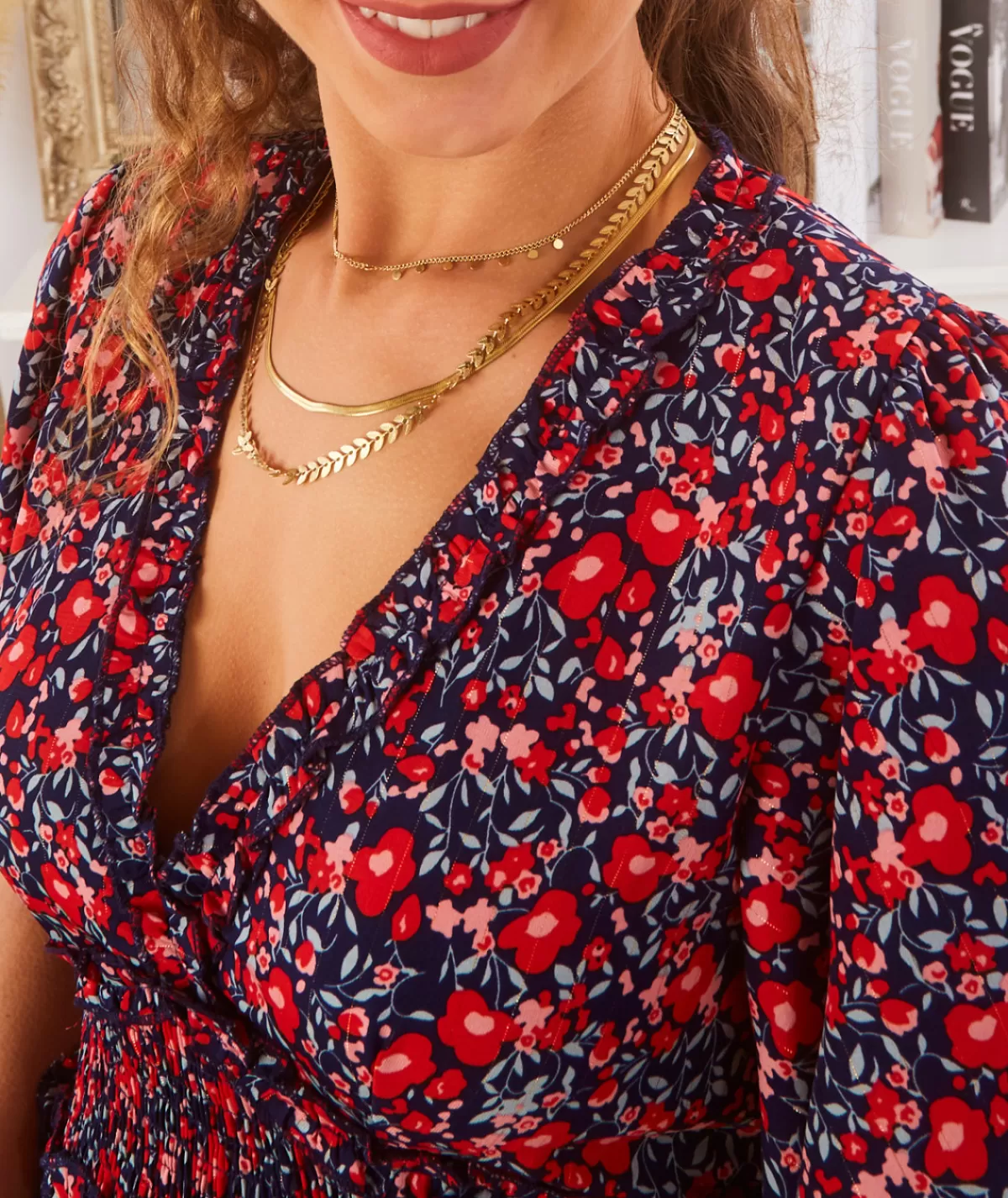 La boutique de Lilie Robes>ROBE MEREDITH Rouge