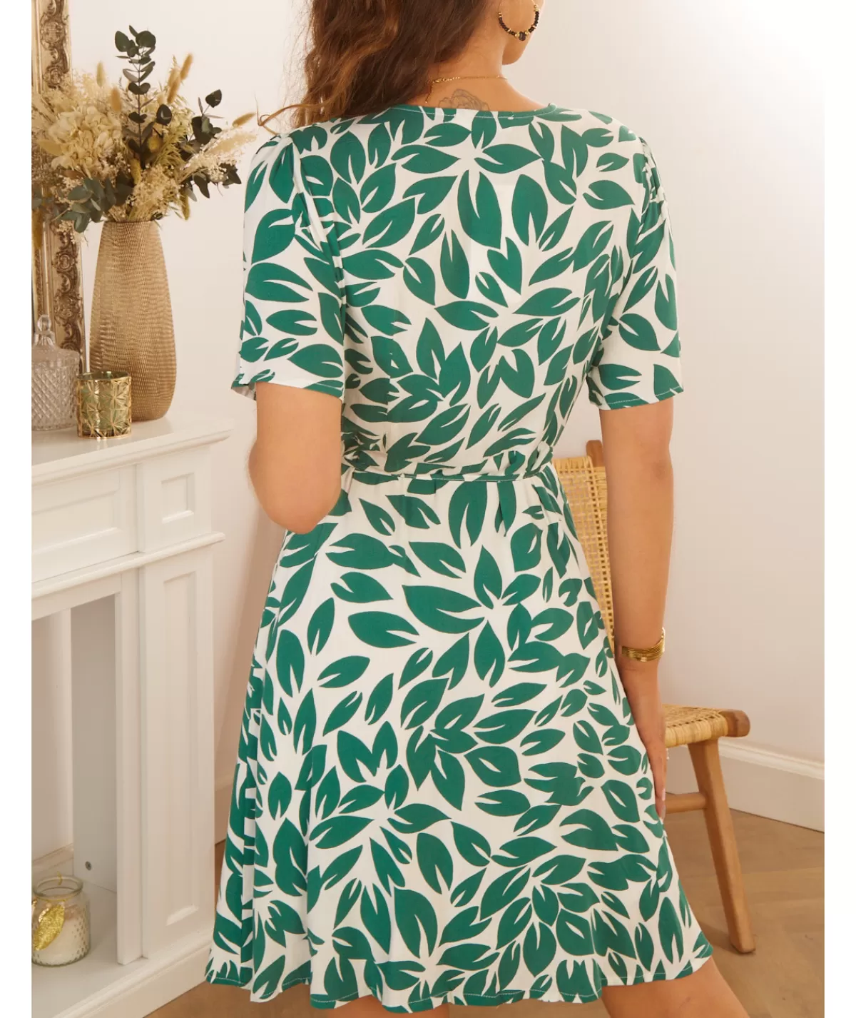 La boutique de Lilie Robes>ROBE MEREDITH Vert