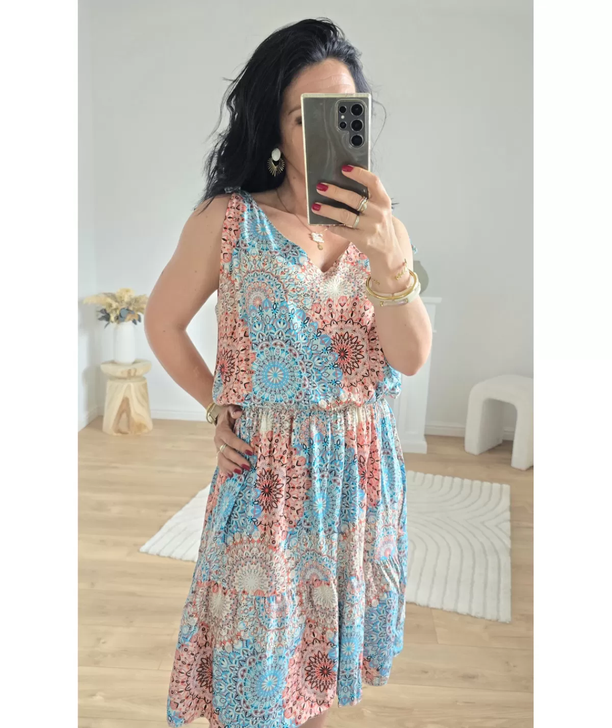 La boutique de Lilie Robes>ROBE MONALISA Bleuciel