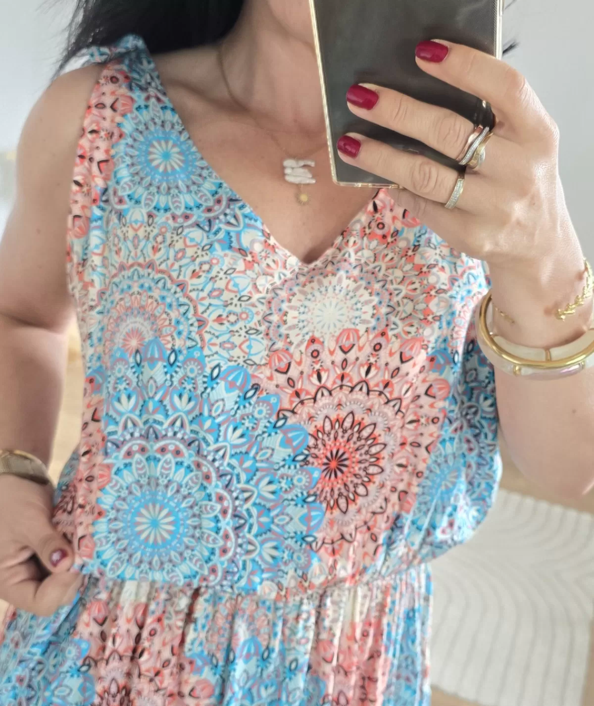 La boutique de Lilie Robes>ROBE MONALISA Bleuciel