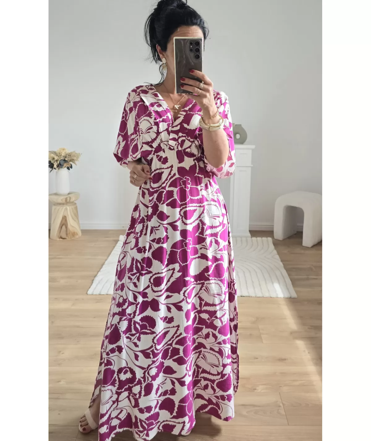 La boutique de Lilie Robes>ROBE MURIELLE Violet