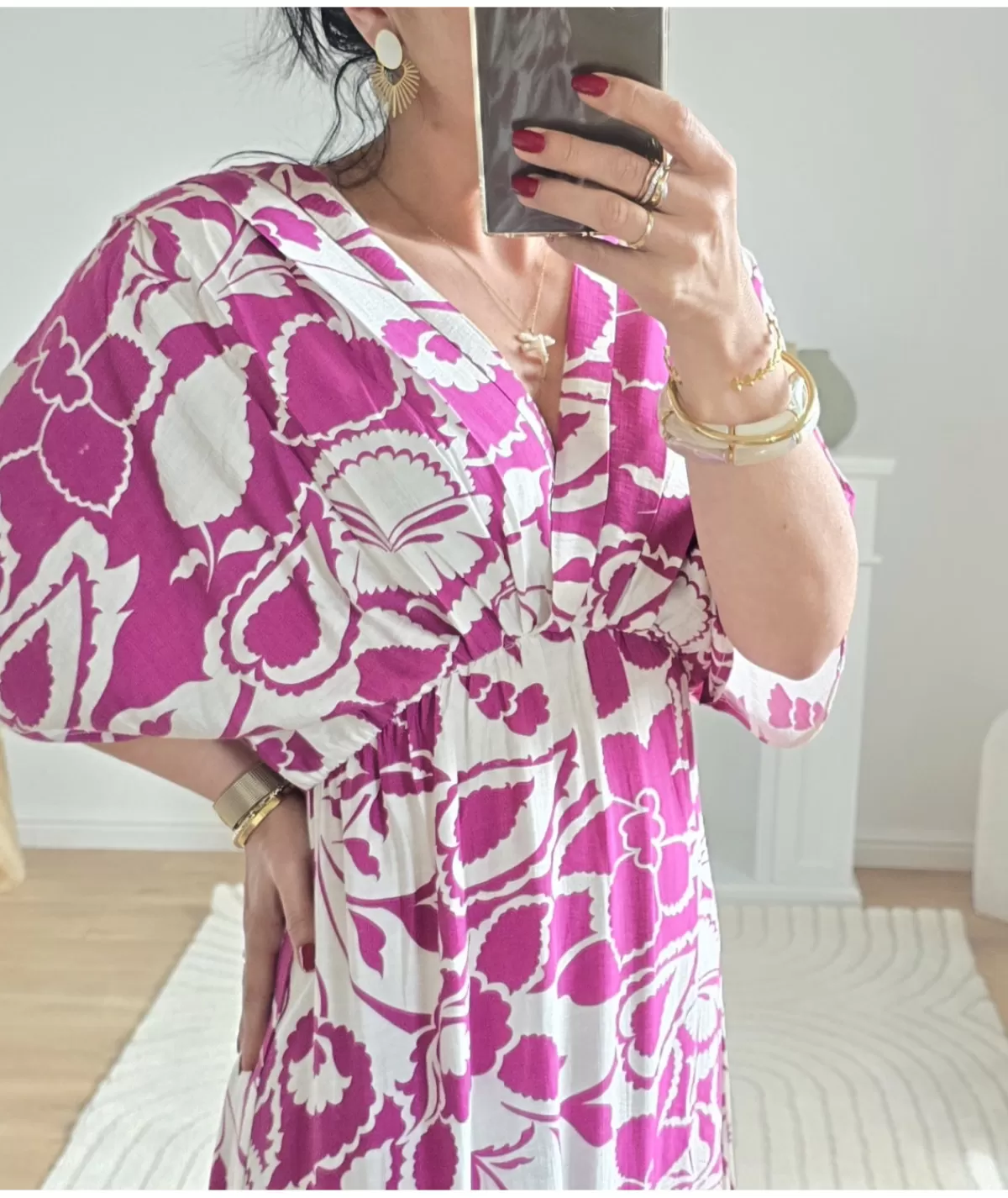 La boutique de Lilie Robes>ROBE MURIELLE Violet