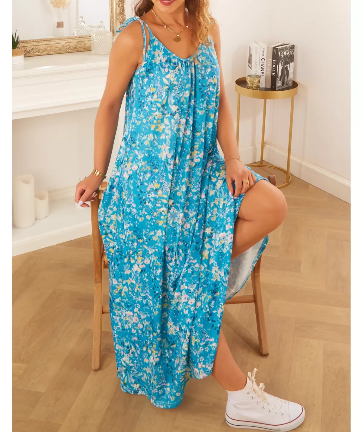 La boutique de Lilie Robes>ROBE MYLENE Bleu
